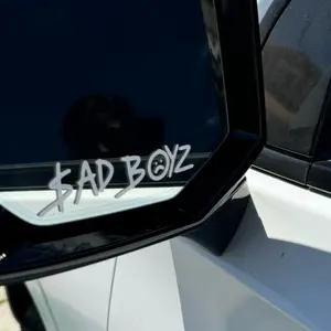 Sad Boyz Junior H Set of 2 Mirror Vinyl Decal Sticker Many Colors