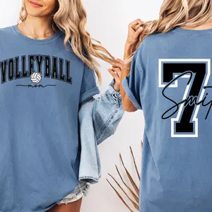 [SEND CUSTOM NAME & NUMBER VIA CHATBOX] Volleyball Jersey Personalized, Team Name, Volleyball Mom, Gift for Player Sports Jersey for Team Volleyball Jersey Team Shirt Volleyball
