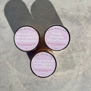 Glow Haven Co. Travel Size Mini 1 oz Emulsified Body Butters