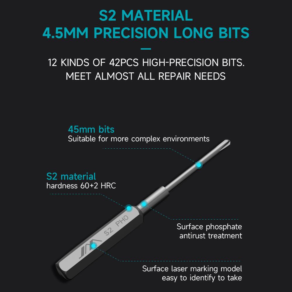 56-Pc All-in-One Precision Screwdriver Kit, Pro Repair Set – Fix Phone, Laptop & Watch, DIY Repairs for Home