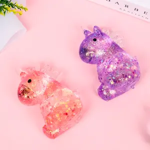Unicorn Maltose Fidget Toy, Sensory Stress Relief Soft Ball for Adults & Kids, Party Favor Prank Squeeze Toy, Anti-Anxiety Hand Pressure Reliever, Squishies, Squishy Sensory Fidgets