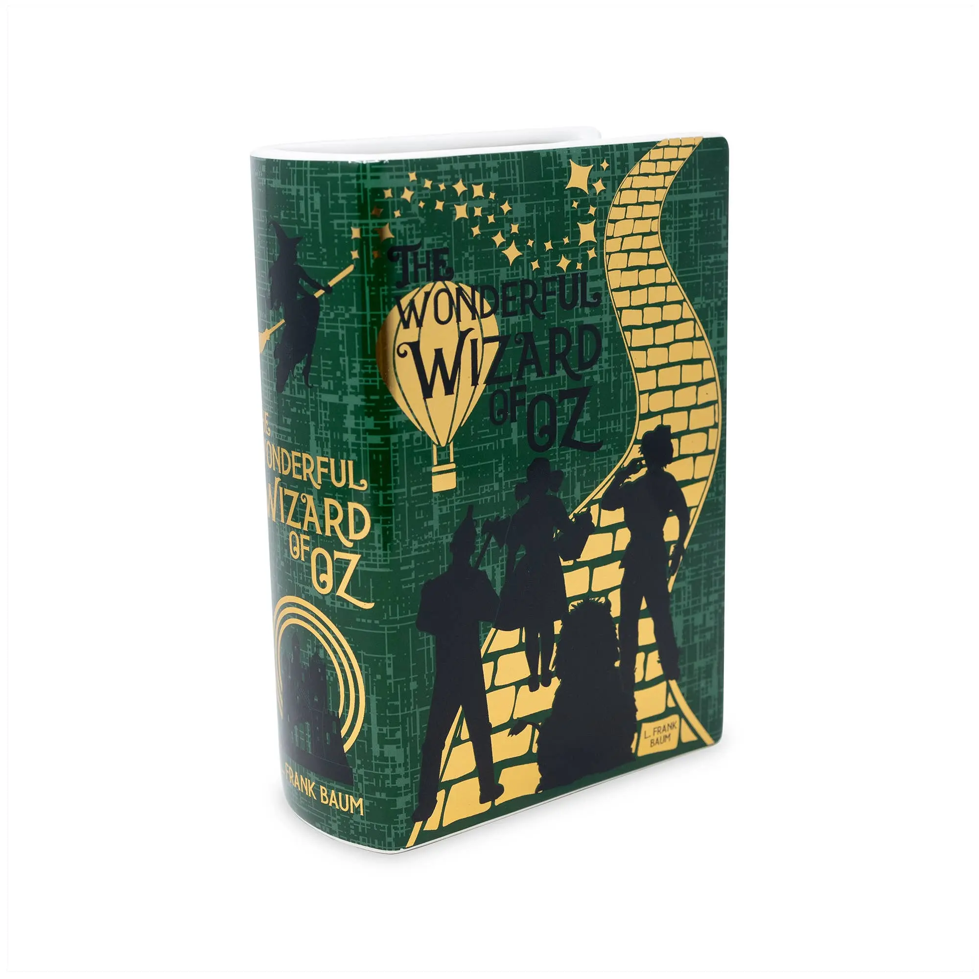 “There’s no Vase Like Home” 💚 Large Book Vase, Wizard of Oz