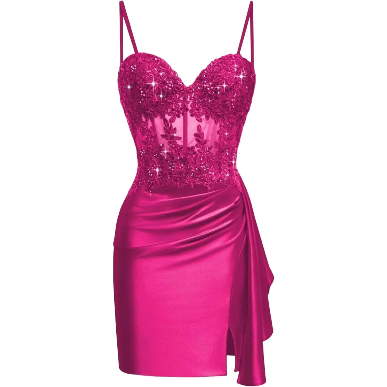 Sequin Homecoming Dresses Short for Teens Mini Lace Satin Bodycon Prom Cocktail Party Gown for Women - TikTok Shop Sequin Homecoming Dresses Short for Teens Mini Lace Satin Bodycon Prom Cocktail Party Gown for Women - TikTok Shop