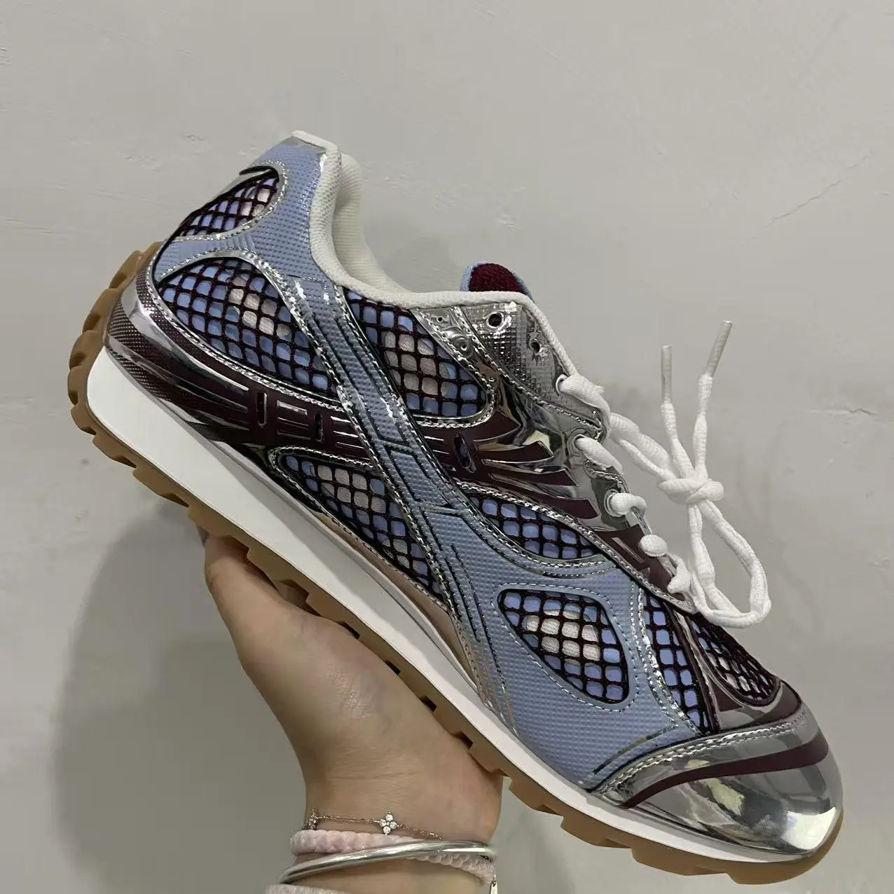 Woman Genuine Leather Round-Toe Thick Sole Lace-Up Sneakers Shoes p   Sneakers women shoes  Casual Luxury Shoes Fashion Genuine Leather  Sneakers Fabric Breathable Height Increased Platform Shoes Solid