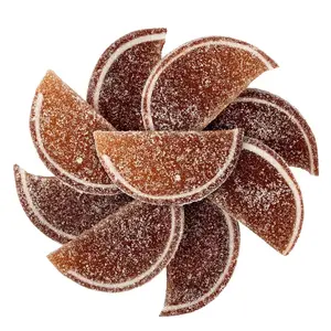 NY Spice Shop Root Beer Jelly Slices Candy – Chewy, Fruity Sugar-Coated Jellies Perfect for Party Favors, Snacking, Holiday Gifts, and Summer Treats Sweet