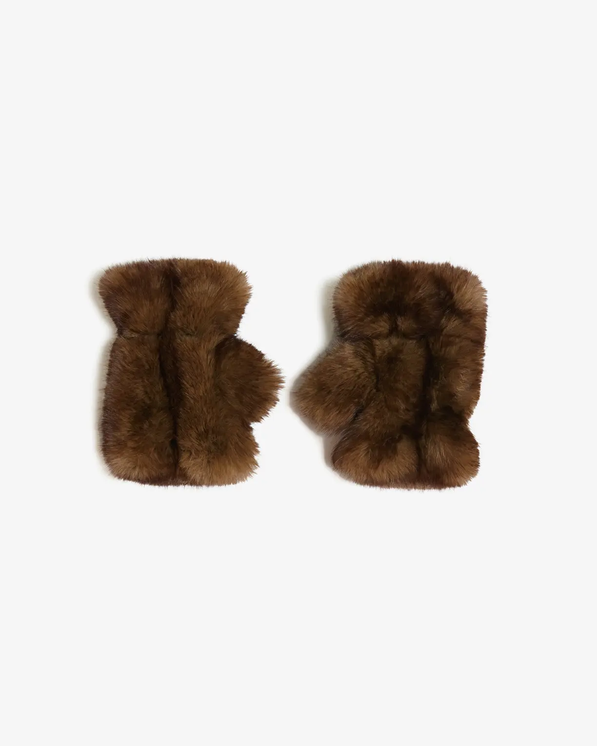 Ariel Mink Fingerless Gloves