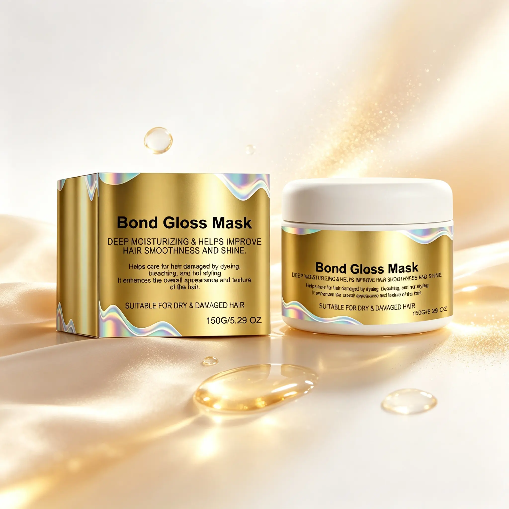 Bond Gloss Hair Mask 150g – Deep Nourishing Mask for Soft, Smooth, Healthy-Looking Hair