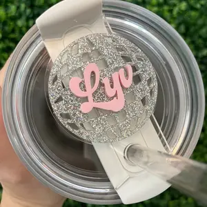 Disco Ball Tumbler Topper