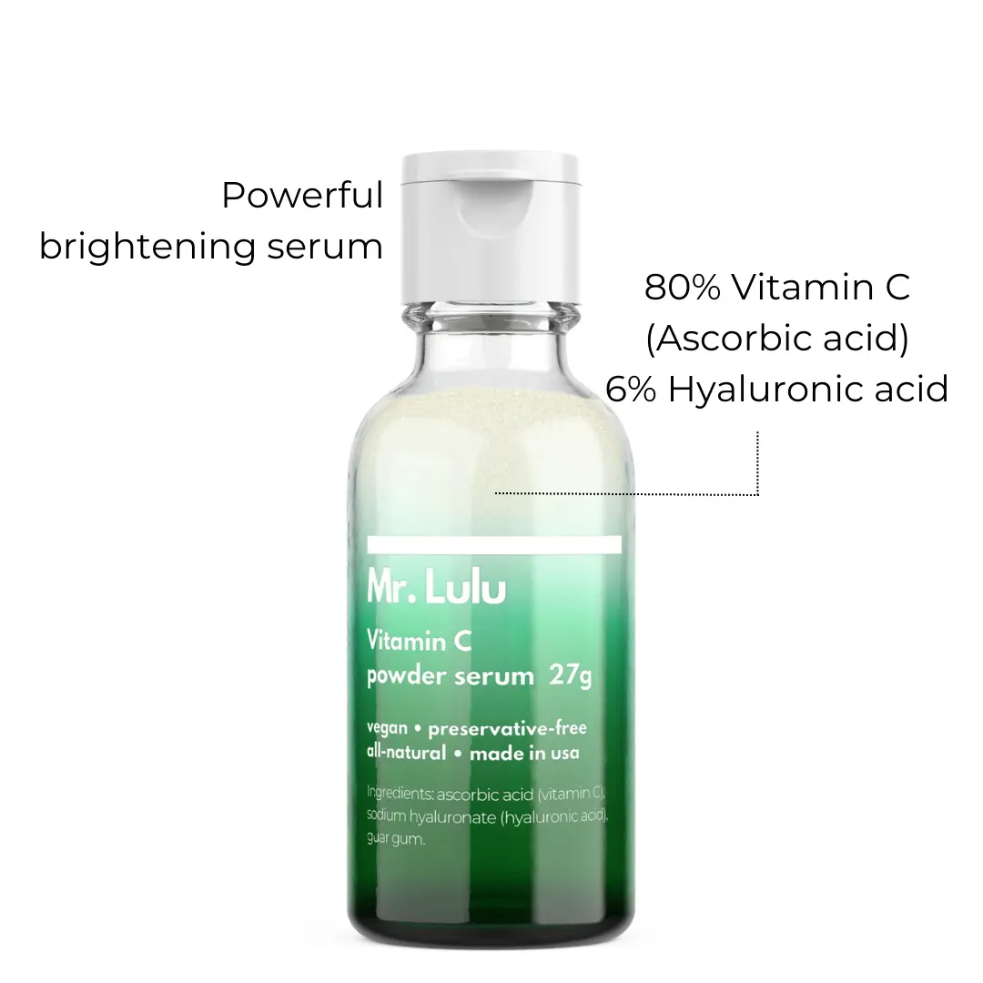 Vitamin C Powder Serum: fast-acting radiance boosting serum
