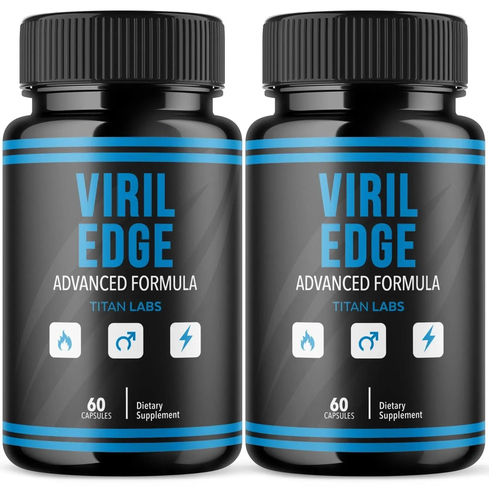 (2 Pack) Viril Edge Advanced Health Support Formula VirilEdge 120 Capsules