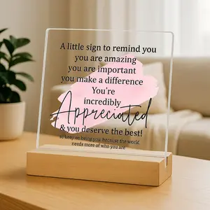 Inspirational Gifts for Women, Office Desk Decor, Appreciation Gifts for Coworkers, Social Worker Employee Motivation, Retirement Gifts, Home Office Decoration