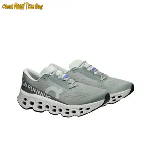 Minimalist Grey Performance Sneakers, Durable Breathable Mesh Fabric, Ultra-Cushioned Cloud-Like Sole with Geometric Cutouts, Clean Monochromatic Design, Perfect for Everyday & Active Use