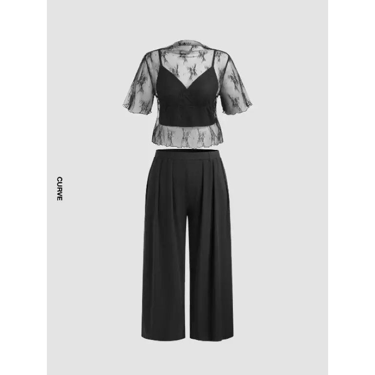 Plus size - 3pcs set