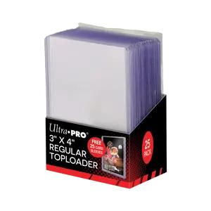 3" x 4" Clear Regular TOPLOADER® Sleeves and Soft Sleeves Bundle (25ct) for Standard Size Cards 3" x 4" Clear Regular TOPLOADER® Sleeves and Soft Sleeves Bundle (25ct) for Standard Size Cards