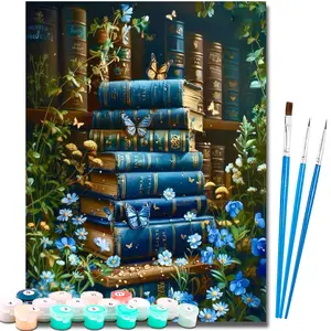 Paint by Numbers Kit for Adults Beginner,Easy Adult Paint by Number Kits on Canvas DIY Painting for Surprise Gift Home Wall Decor 16x20 Inch