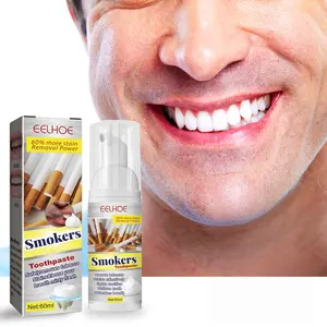 Smokers Toothpaste - Professional Whitening Formula for Smoke & Coffee Stains - 60ml Enhanced Stain Removal Power Oral Daily
