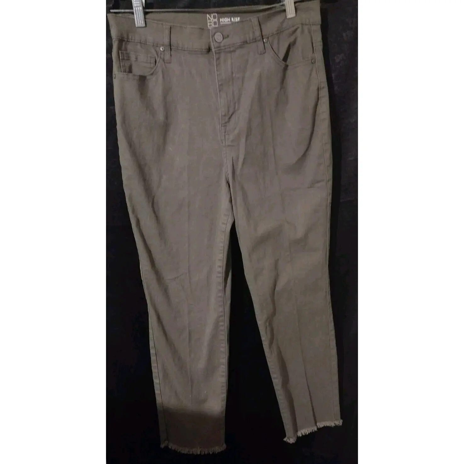 Women's Olive Green Denim Jeans Jr Size 13
