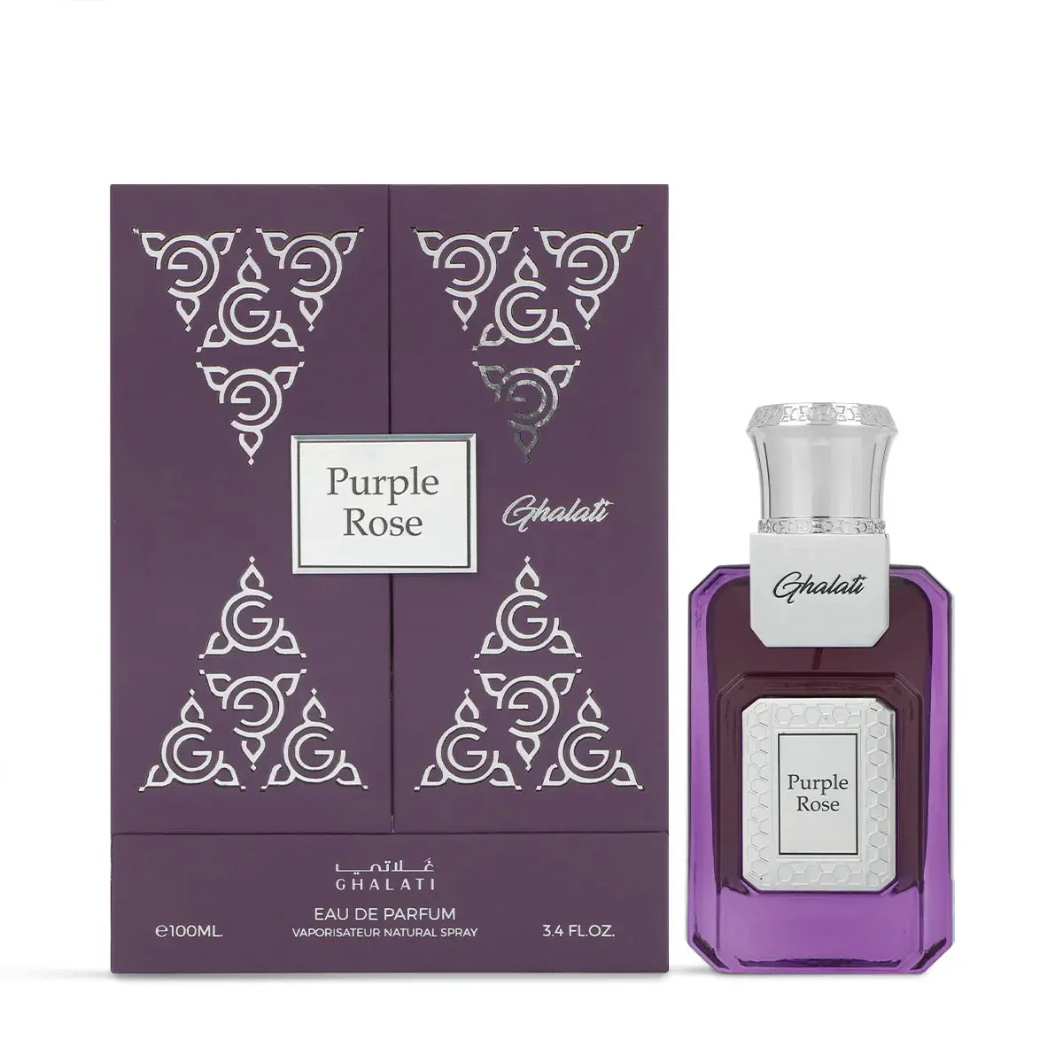 Purple Rose By Ghalati Perfumes Eau De Parfum 3.4 Fl Oz Unisex