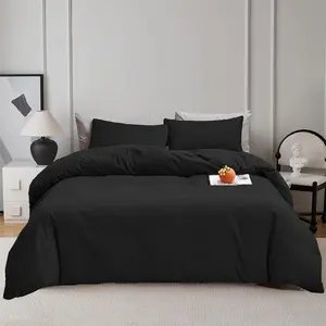 Black Comforter King Men Black Durable Quilts Lightweight Fluffy King Size Comforter Women Men