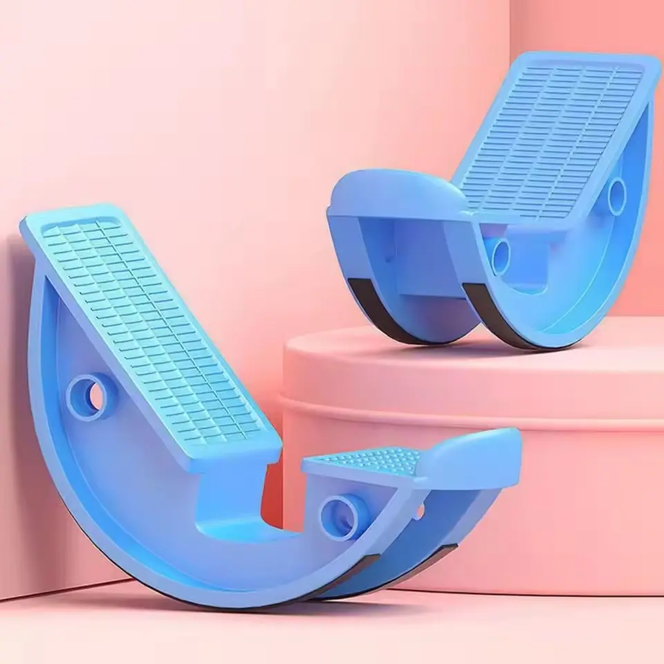 The lightweight PP tendon stretcher, with its anti-slip stability and ankle flexibility enhancer, is an ideal physical therapy device for relieving plantar fasciitis, home fitness stretching device for restoring ankle pain, Home Training Equipment
