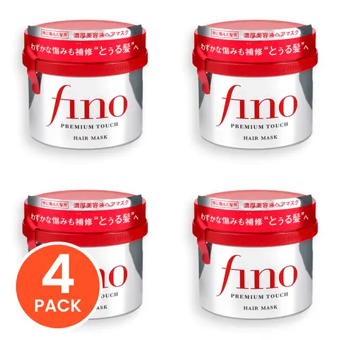 Shiseido Fino Premium Touch Essence Hair Mask - Intense Repair Treatment for Damaged, Dry Strands, Adults' Hydrated Hair Products with Hydrating Blend, Amino Acid Formula, Smooth Texture, Glossy Finish