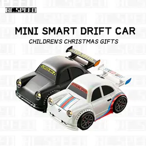 New Kids RC Car Drift Racing Toy with Smart Sensor Follow Escape Modes One Click Demo Auto Expressions Sound Effects Birthday Christmas Gift Remote Control Car Kart