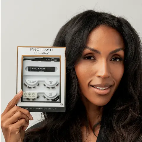 NYFW Look Kit - The Lash Balayage Duo Kit Cosmetic Cocoa Noir Eyelash Cluster Dark Brown Lashes