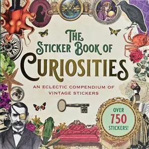 The Sticker Book of Curiosities (Over 750 Stickers) -- Peter Pauper Press Inc, Paperback