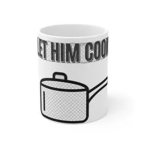 Let Him Cook Meme Streetwear Graphic Design — Mug