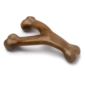 Wishbone |   Durable Dog Chew Toy |   Real Flavor & Long-Lasting Play