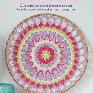 Crochet Handicraft Pattern Guide Book - English DIY Art Design by Emma Leith, 35 Creative Colorful Projects for Unisex Adults, DIY Handicrafts, Crochet Inspo, Mindful Stitch Flow, Texture to Unwind, US Terms, Ideal Gifts for Enthusiasts, Stress Reliever