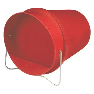 Plastic Bucket Poultry Waterer, 6 L – Easy-Fill Chicken Drinker