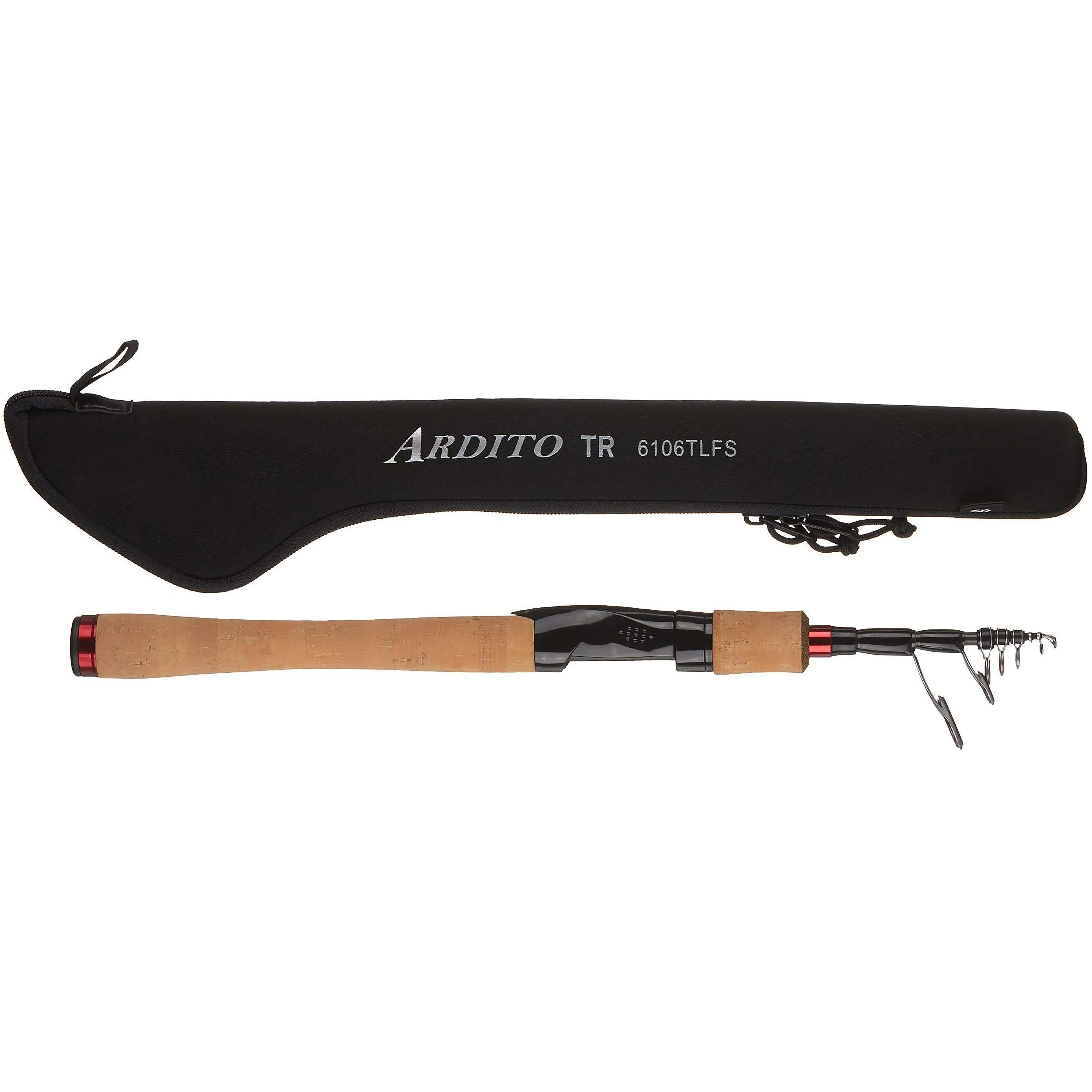 Daiwa Ardito Premium Telescopic Travel Rods, Carbon Fibre, Casual Fishing