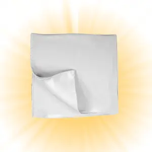 Magician's Scarf - 100% Silk Handkerchief 12" x 12" for Magic Tricks High-Quality Soft Touch Elegant Design Versatile Performance Enhancer