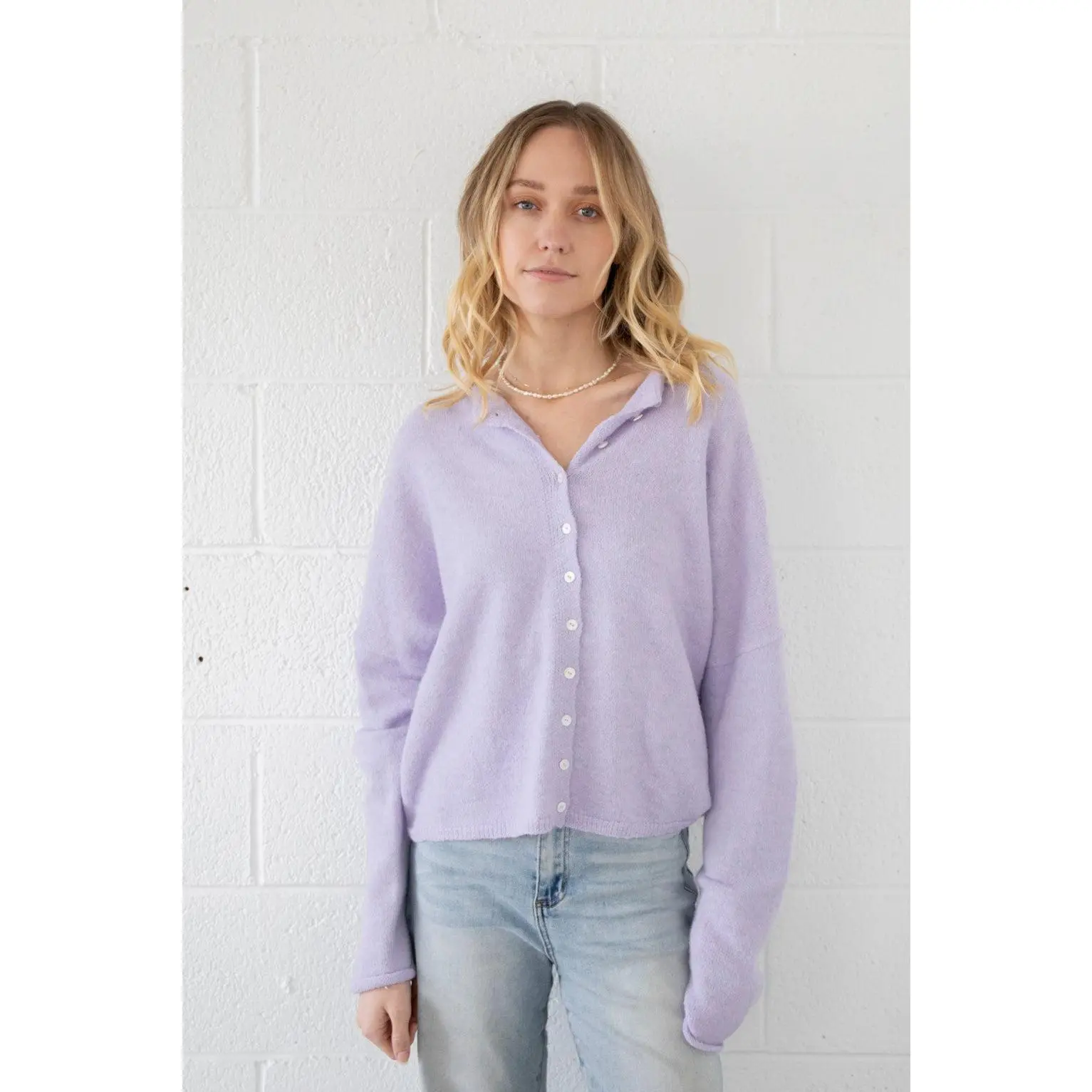 Lavender Piper Cardigan