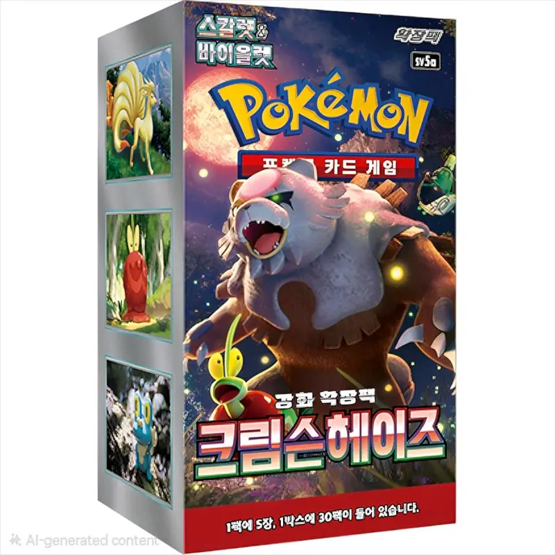 pokemon crimson invasion booster box Pokemon TCG: Sun & Moon main image 0