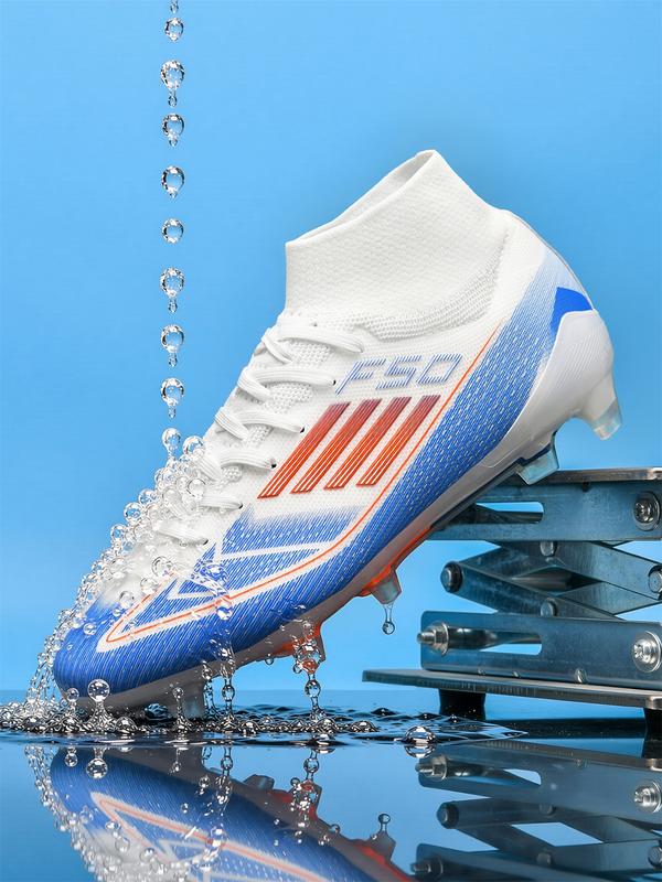 New Men's Adult Football Shoes Anti-Slip Ag Fg Long Studs Professional Competition Training Indoor Outdoor Lawn Soccer Boots Football Field Boots Soccer Cleats
