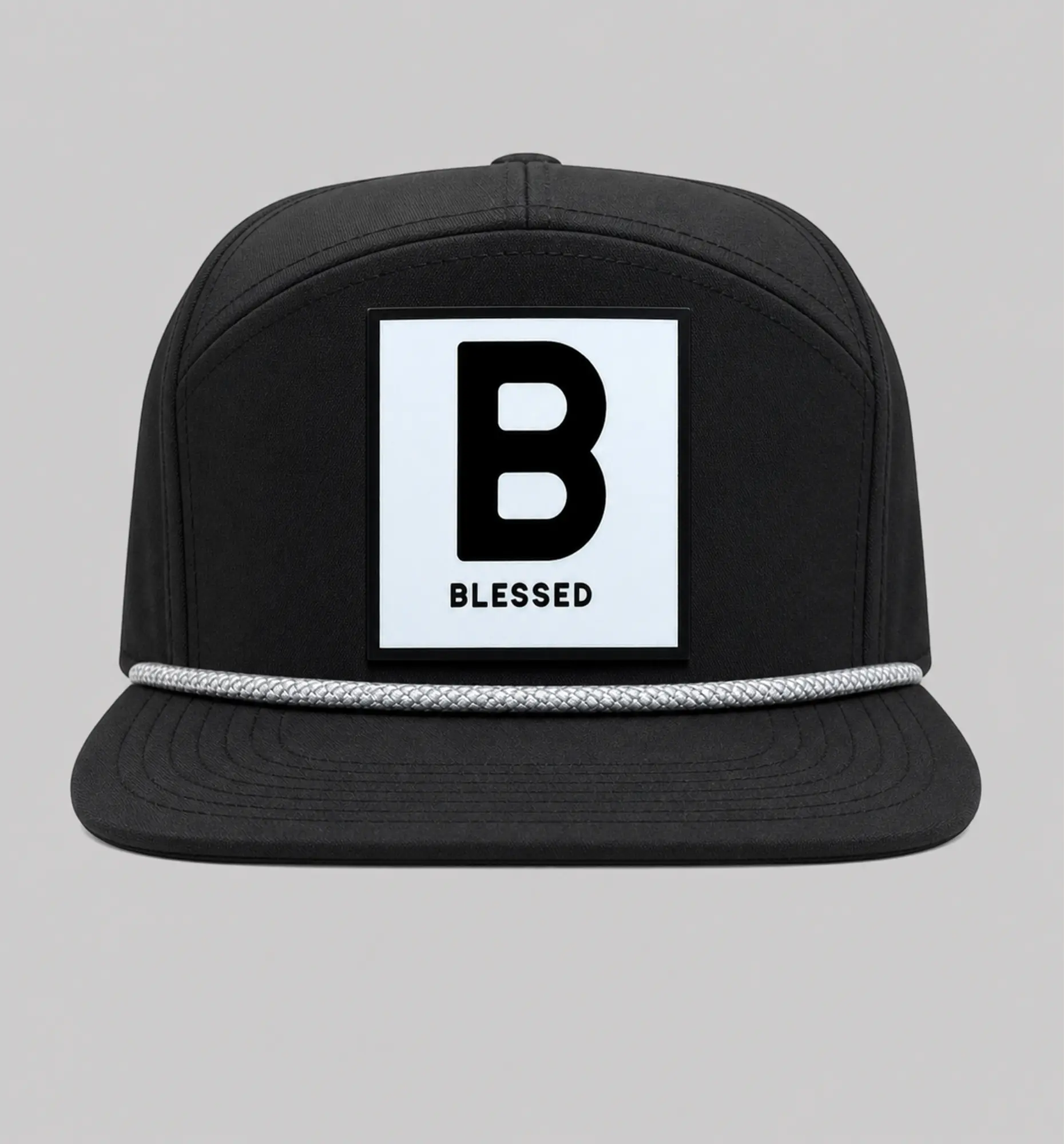 B for Blessed Hat- Snapback Flat Bill