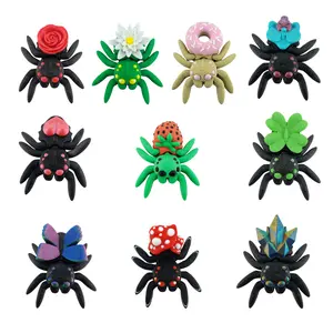 🕷️ 3D-Printed Spider Pack – Set of 10 Unique Articulated Spiders | Collectible Fidget Toys | Official Cinderwing3D Designs 🎨✨