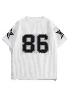 Men's Sport Quick-Dry Short Sleeve T-Shirt Set, Breathable Fast Dry Round Neck Training Top for Running Football, Casual Sportswear for Gym Cycling Basketball, athletic style activewear, knit top