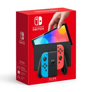 Nintendo Switch - OLED Model - Neon Red/Neon Blue Set (Region Free) Nintendo Switch - OLED Model - Neon Red/Neon Blue Set (Region Free)
