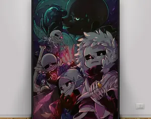 Undertale Game Poster , Wall Art , Wall Prints , Home Decor , Kraft Paper Print , Gift Poster , Game Poster 45785 254