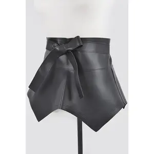 Faux Leather Plus Size Skirt Belt