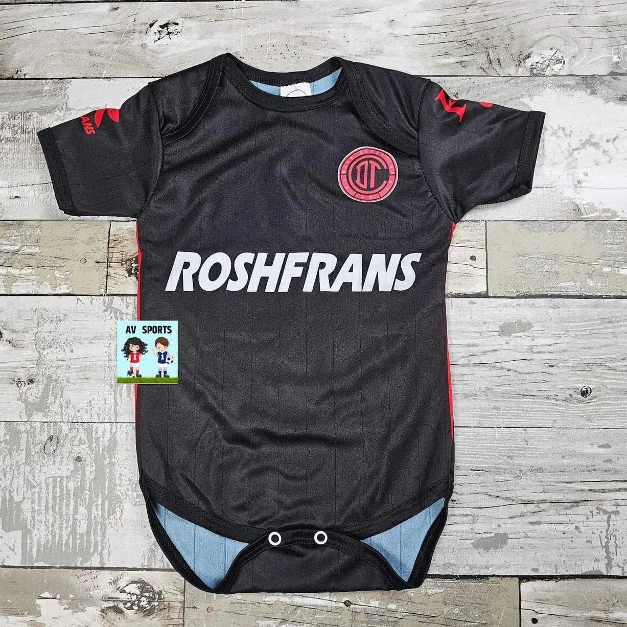 Toluca Baby Jersey, Jersey, Liga MX, Body de bebé, Toluca Jersey 1AS