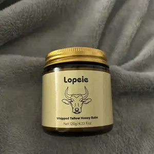 Product Review of Lopeie Whipped Grass-Fed Beef Tallow Honey Balm - 4 Oz,Moisturizing Cream for Soft, Smooth Skin - Handmade All-Natural Moisturizer - Lavender from F**a H**z S**o