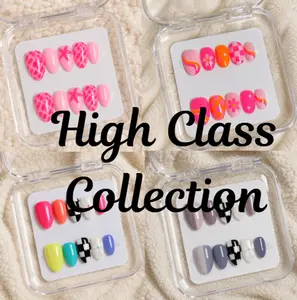 Press On Nails high class collection - Handmade Craftsmanship, Reusable, Custom Sizes, Perfect for Special Occasions & Everyday Look