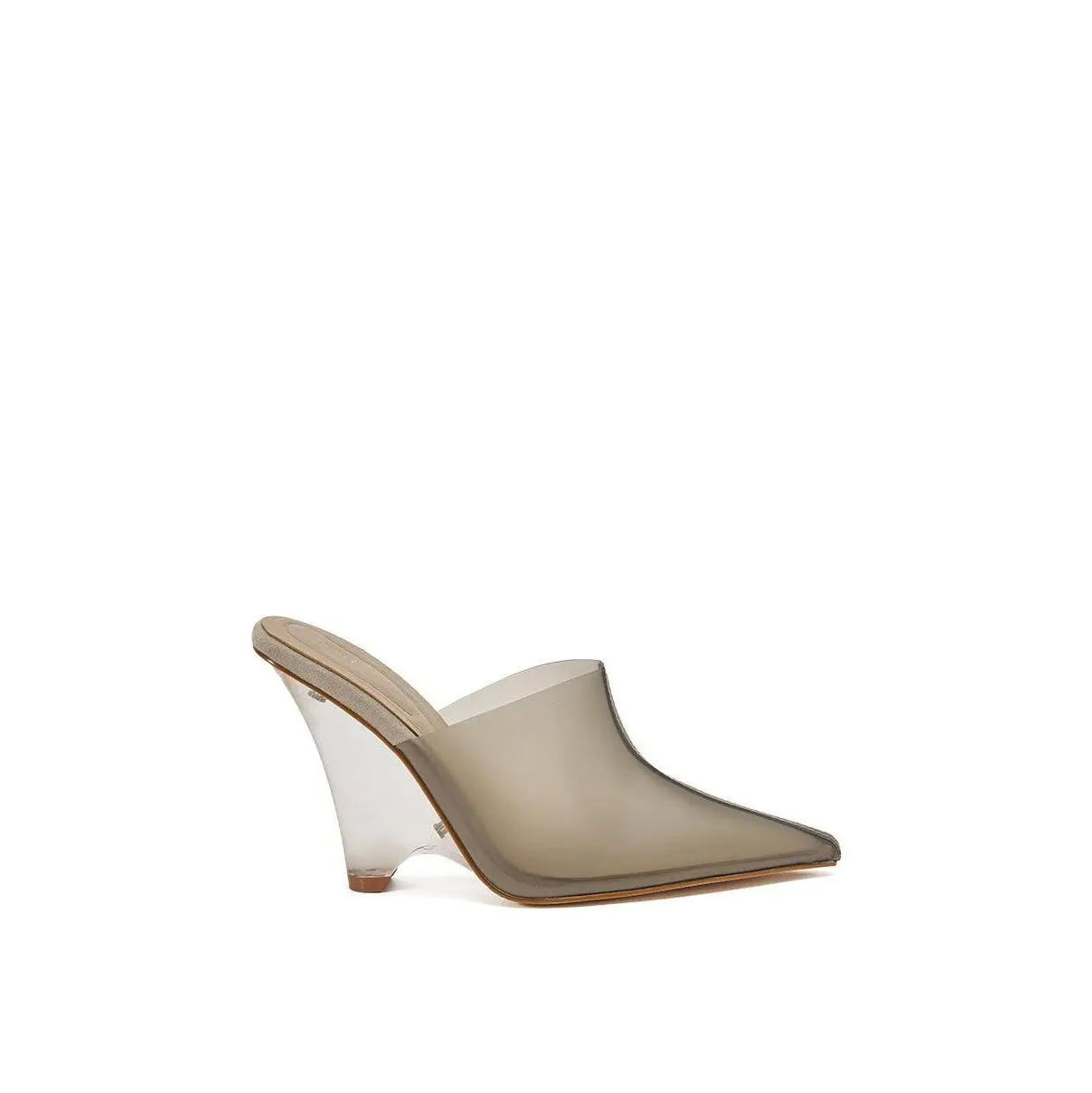 AKIRA GOLD SANCTUS GREY PVC PUMP - TikTok Shop