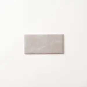San Fran Gray 3x6 Bullnose Ceramic Tile Glossy