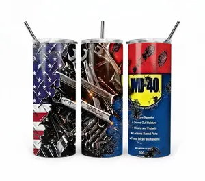 Tumbler WD-40 v2 20 oz resistente de acero