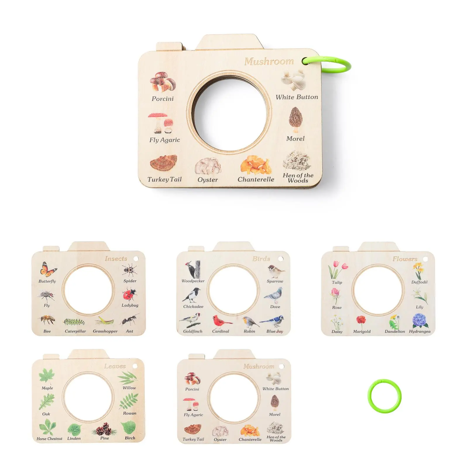 Unisex Children's Animal-Themed Woodland Adventure Activity Book & Outdoor Camping Toyset for Nature Exploration (DealsForYouDays)